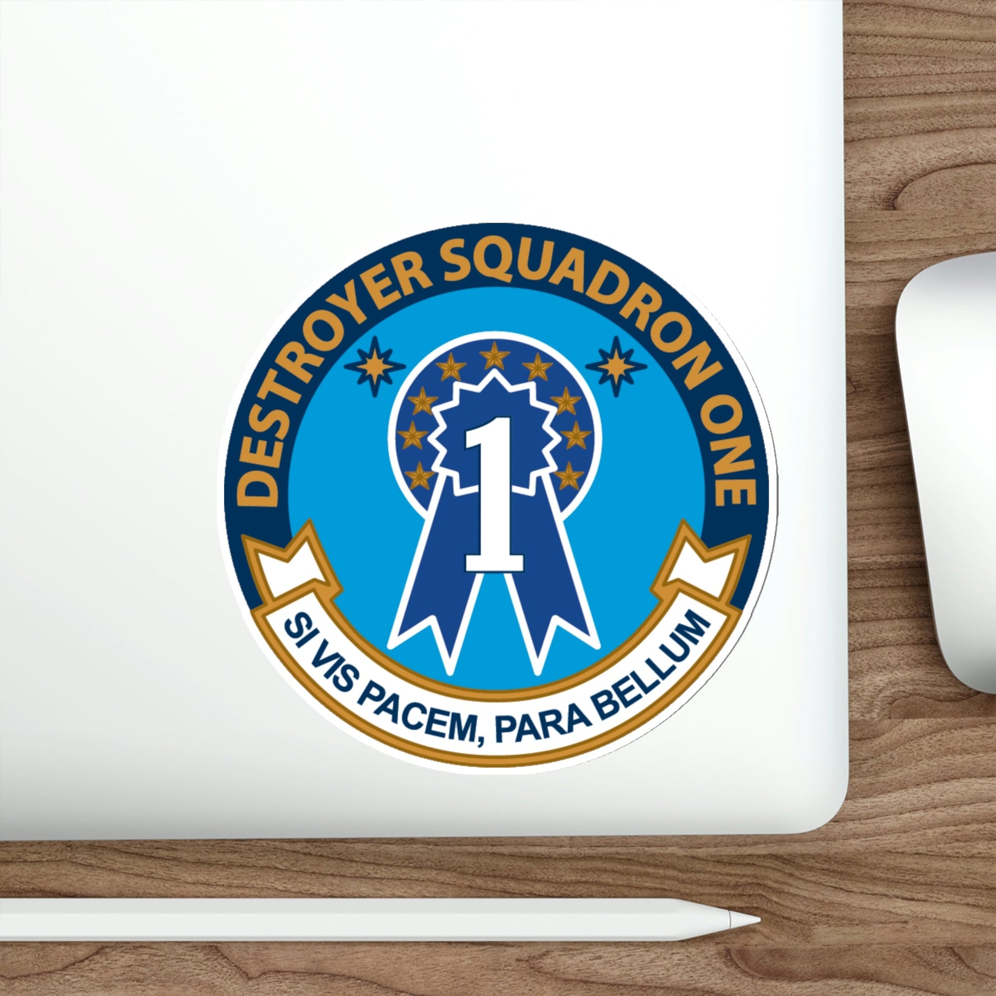 Destroyer Squadron One (U.S. Navy) STICKER Vinyl Die-Cut Decal-The Sticker Space