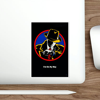 Dick Tracy 1990 Movie Poster STICKER Vinyl Die-Cut Decal-The Sticker Space