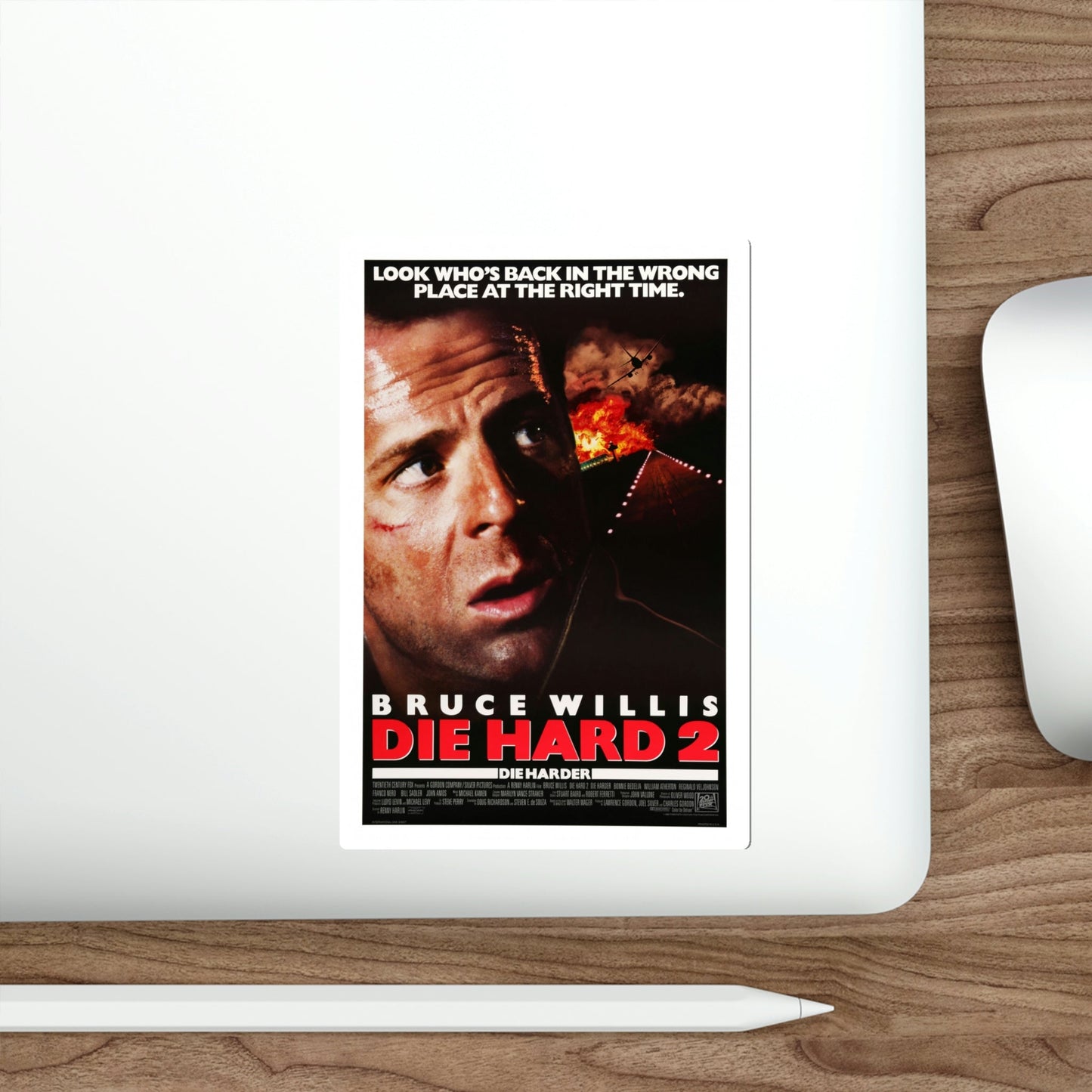 Die Hard 2 1990 Movie Poster STICKER Vinyl Die-Cut Decal-The Sticker Space