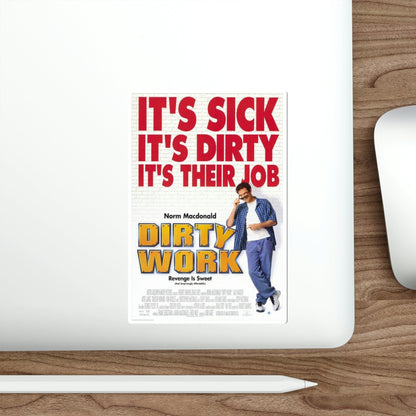 Dirty Work 1998 Movie Poster STICKER Vinyl Die-Cut Decal-The Sticker Space