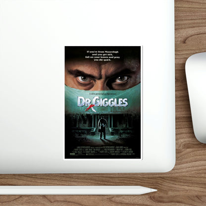 Dr Giggles 1992 Movie Poster STICKER Vinyl Die-Cut Decal-The Sticker Space