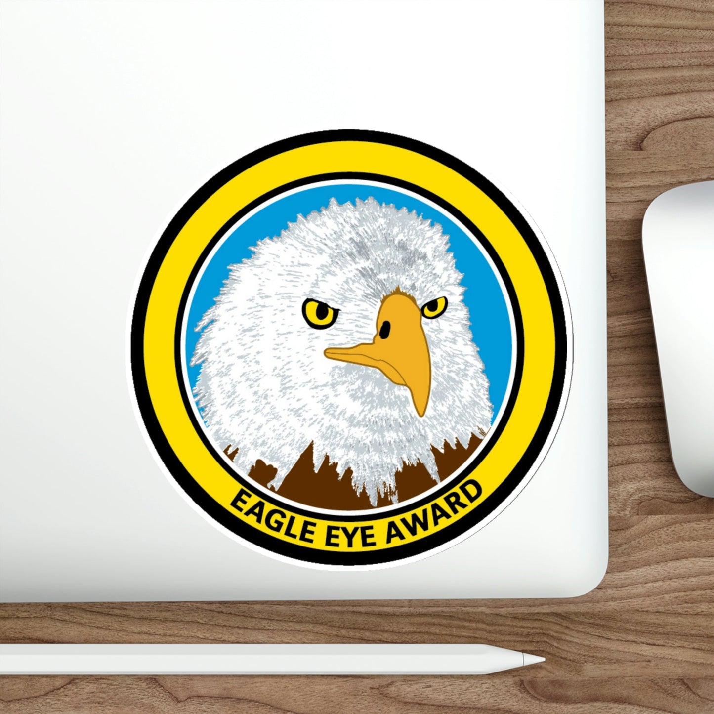 Eagle Eye Award (U.S. Coast Guard) STICKER Vinyl Die-Cut Decal-The Sticker Space