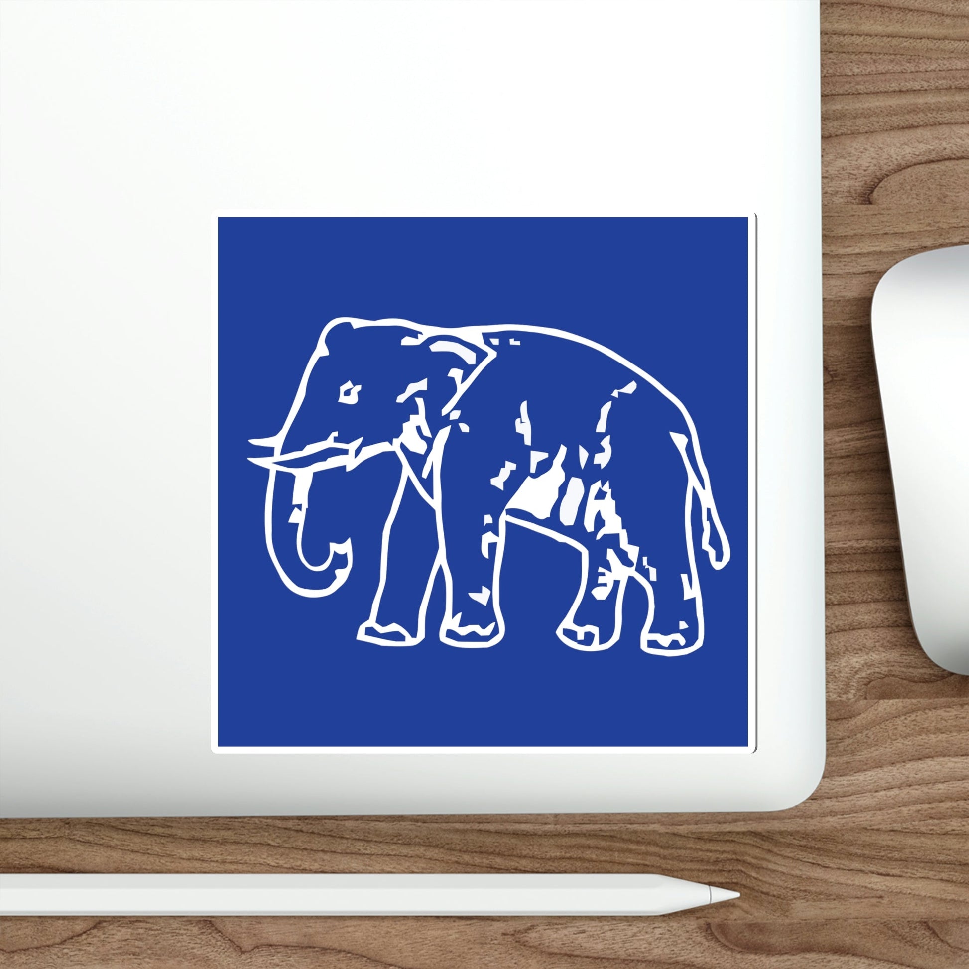 Elephant Bahujan Samaj Party Flag (India) STICKER Vinyl Die-Cut Decal-The Sticker Space