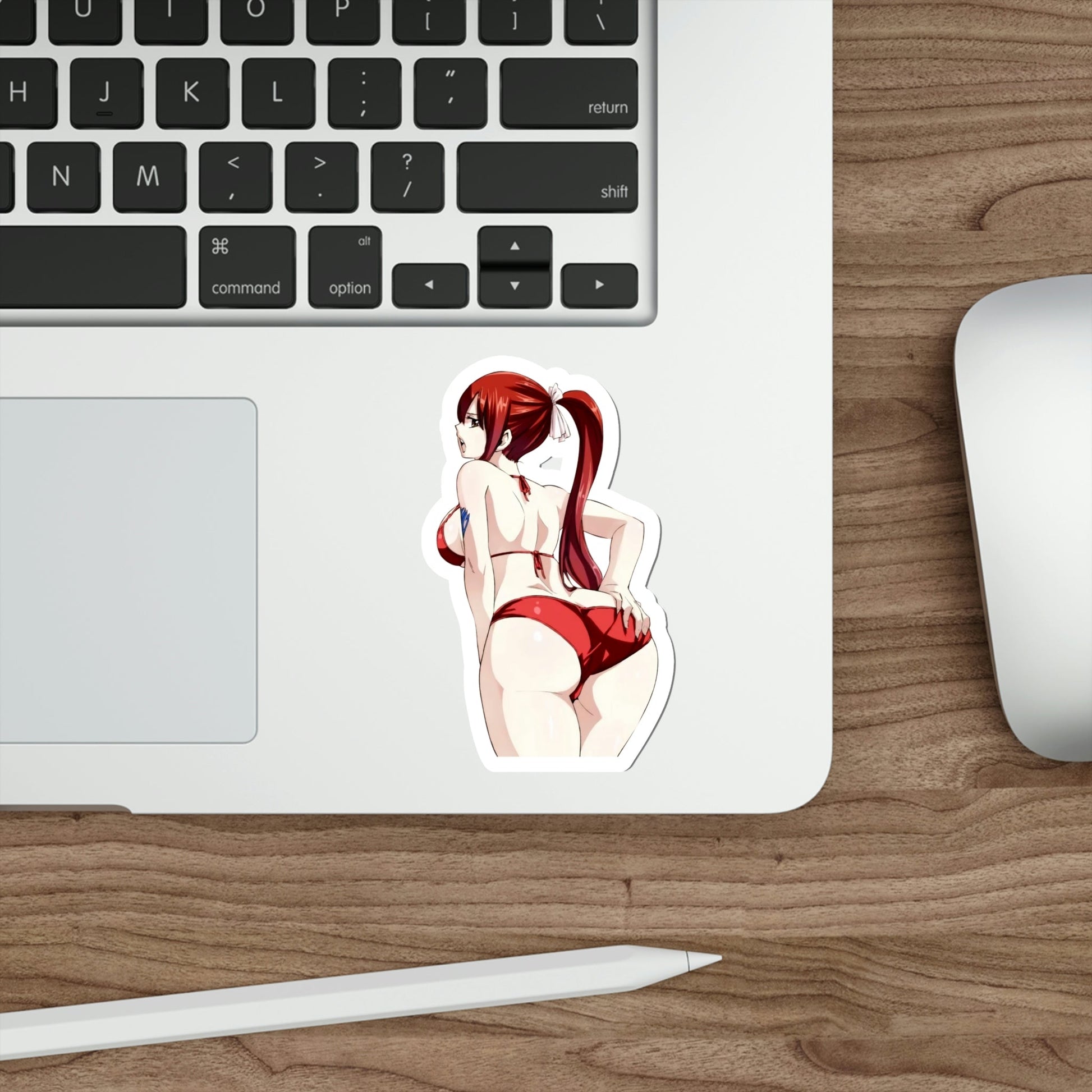 Fairy Tail - Erza Scarlet v3 (Anime/Ecchi/Waifu) STICKER Vinyl Die-Cut Decal-The Sticker Space