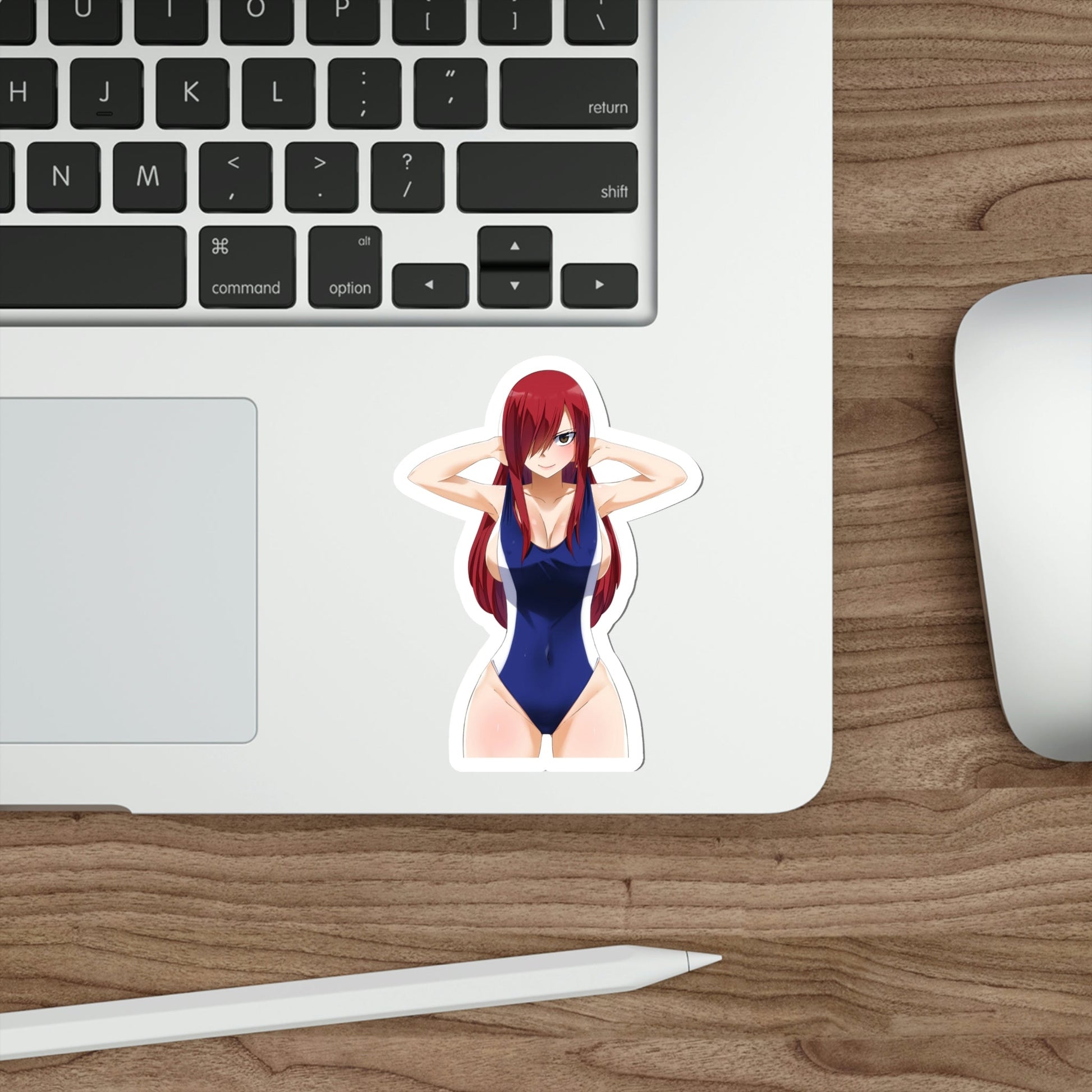 Fairy Tail - Erza Scarlet v4 (Anime/Ecchi/Waifu) STICKER Vinyl Die-Cut Decal-The Sticker Space