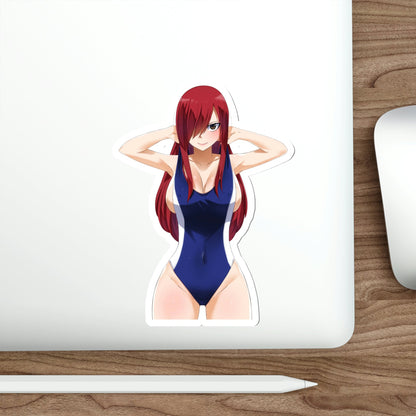 Fairy Tail - Erza Scarlet v4 (Anime/Ecchi/Waifu) STICKER Vinyl Die-Cut Decal-The Sticker Space