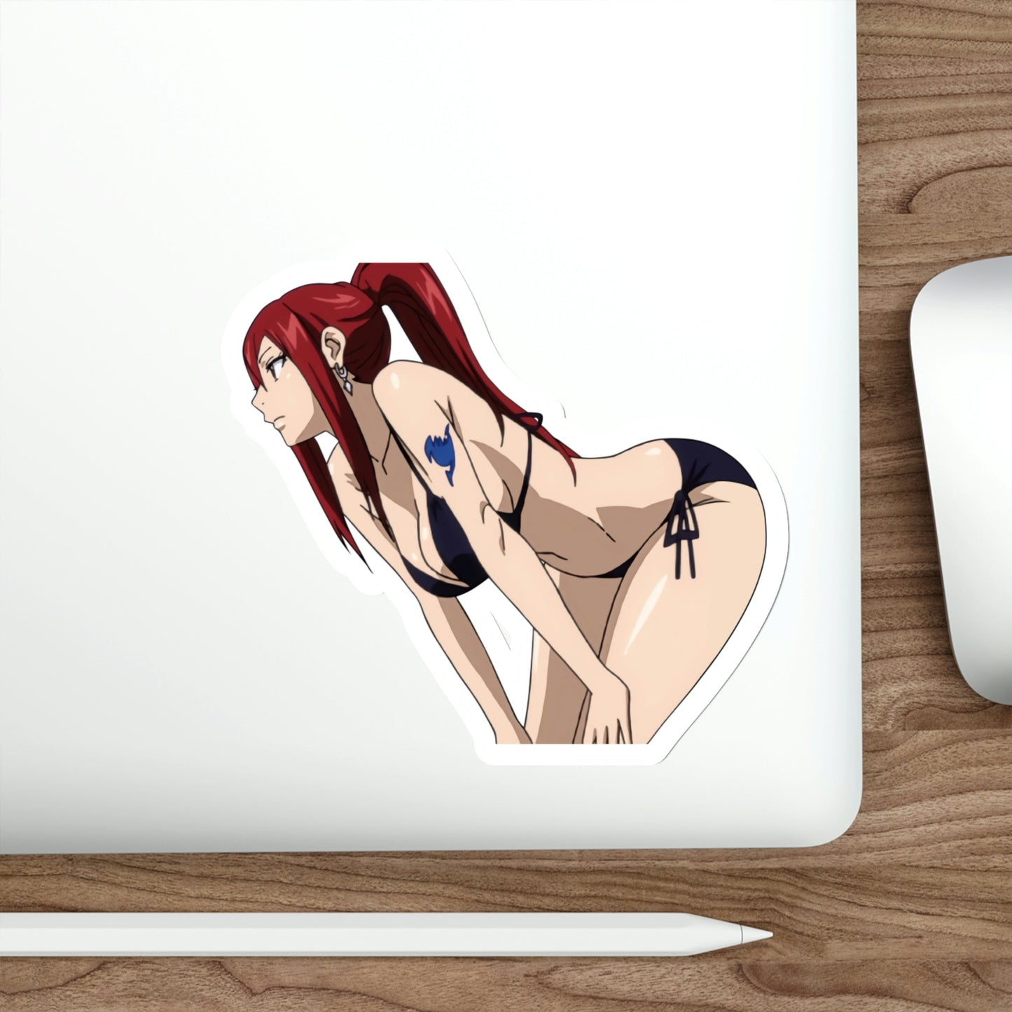 Fairy Tail - Erza Scarlet v5 (Anime/Ecchi/Waifu) STICKER Vinyl Die-Cut Decal-The Sticker Space