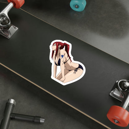 Fairy Tail - Erza Scarlet v5 (Anime/Ecchi/Waifu) STICKER Vinyl Die-Cut Decal-The Sticker Space