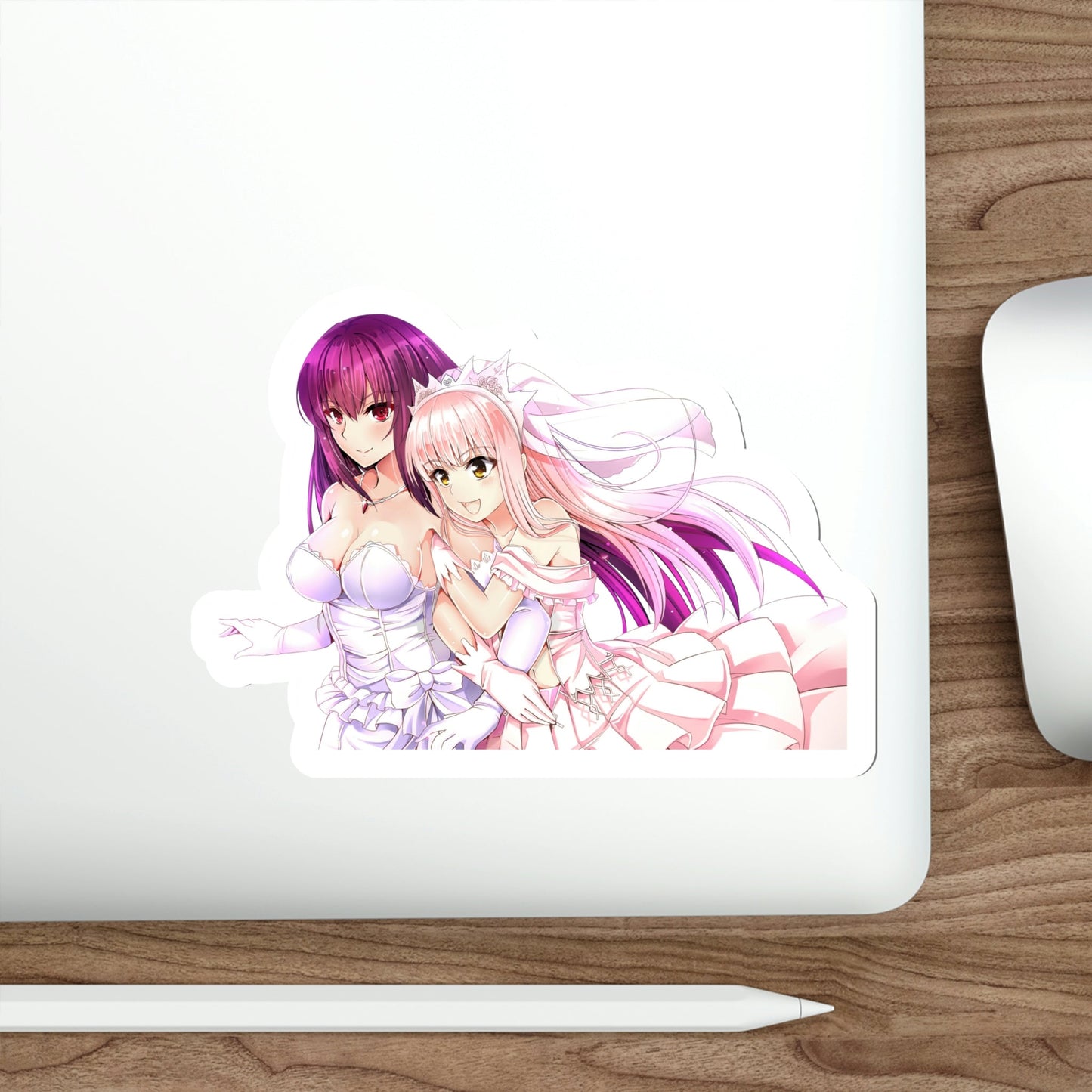 Fate Grand Order - Scathach Lancer, Medb Rider (Anime/Ecchi/Waifu) STICKER Vinyl Die-Cut Decal-The Sticker Space