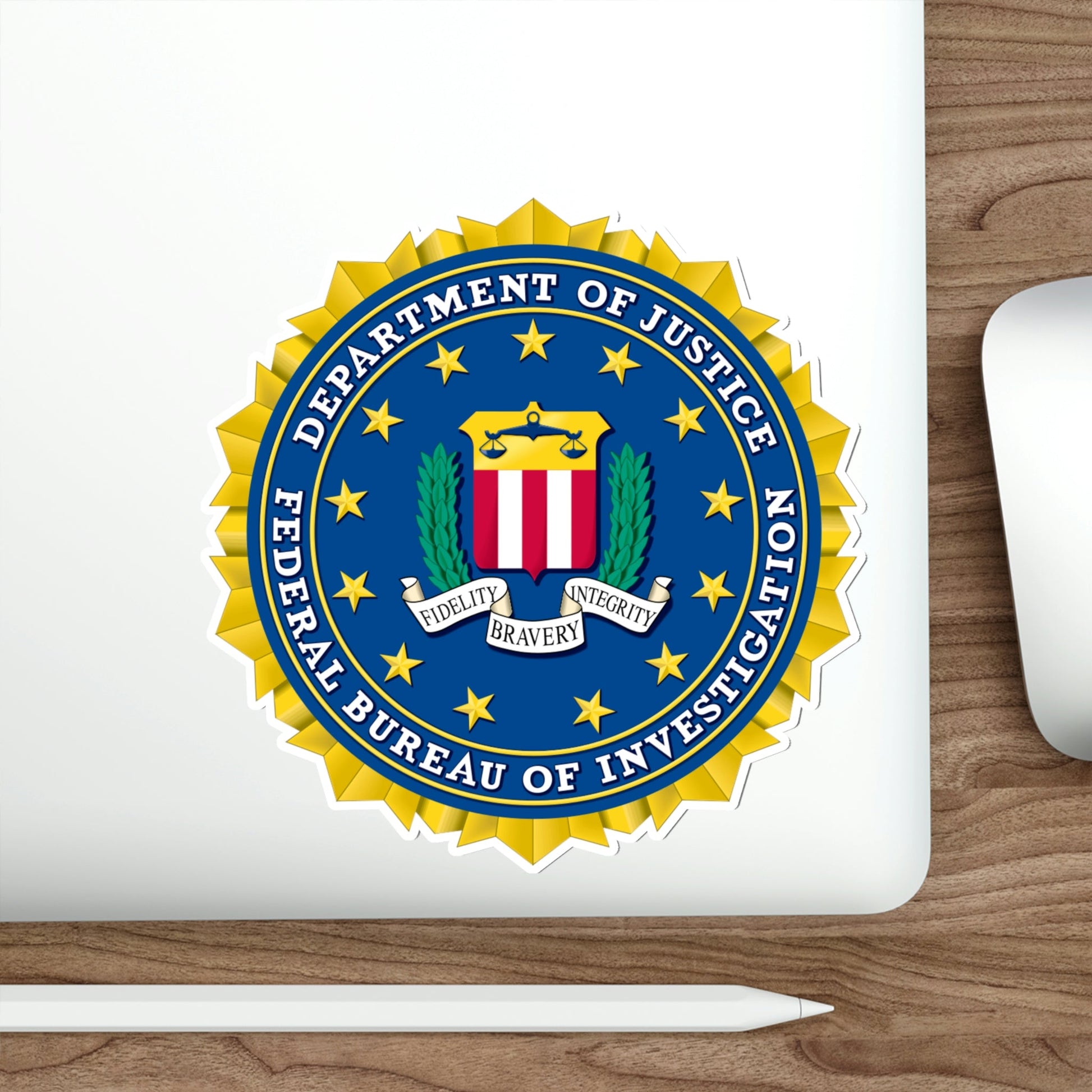 Federal Bureau of Investigation FBI STICKER Vinyl Die-Cut Decal-The Sticker Space