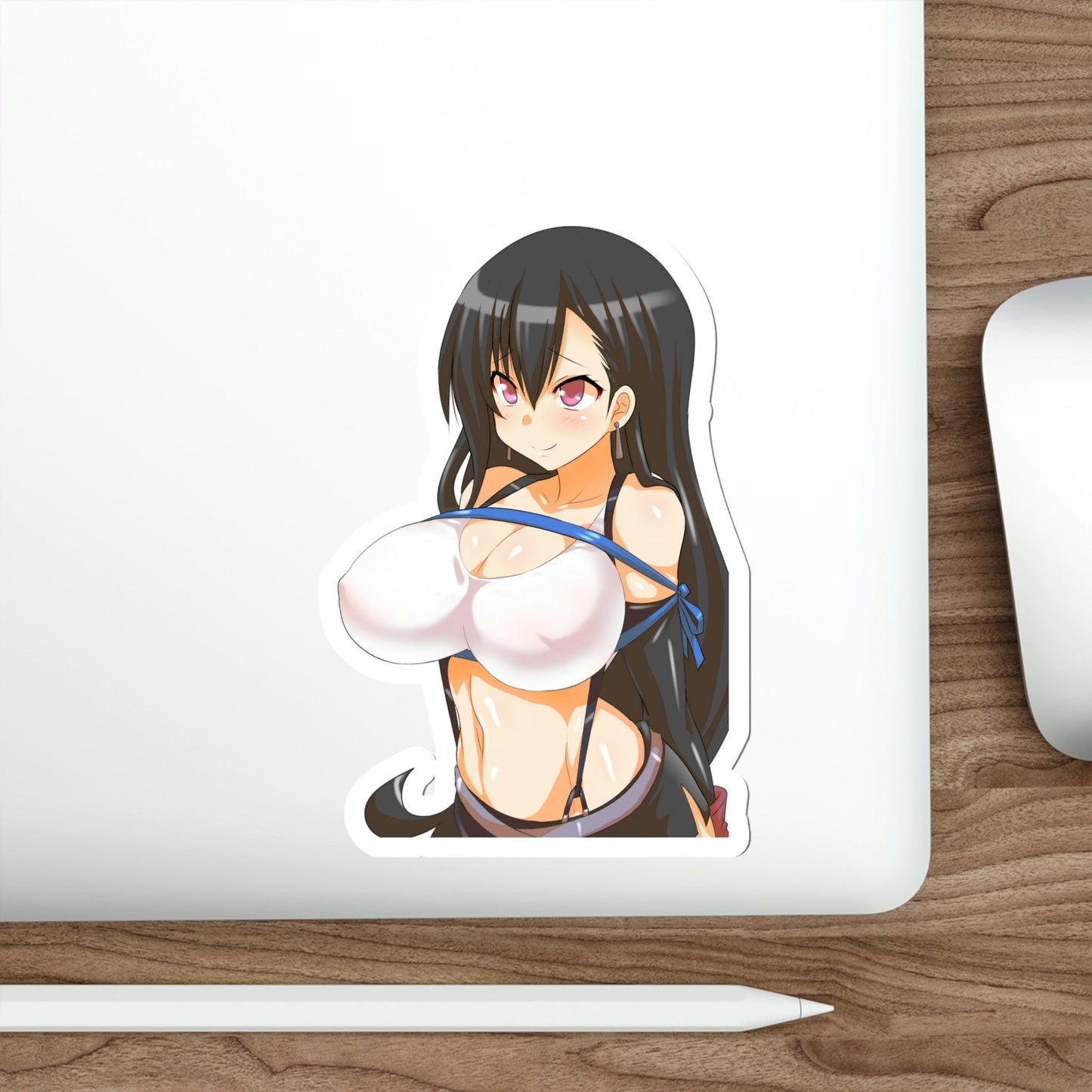 Final Fantasy VII - Tifa Lockhart (Anime/Ecchi/Waifu) STICKER Vinyl Die-Cut Decal-The Sticker Space