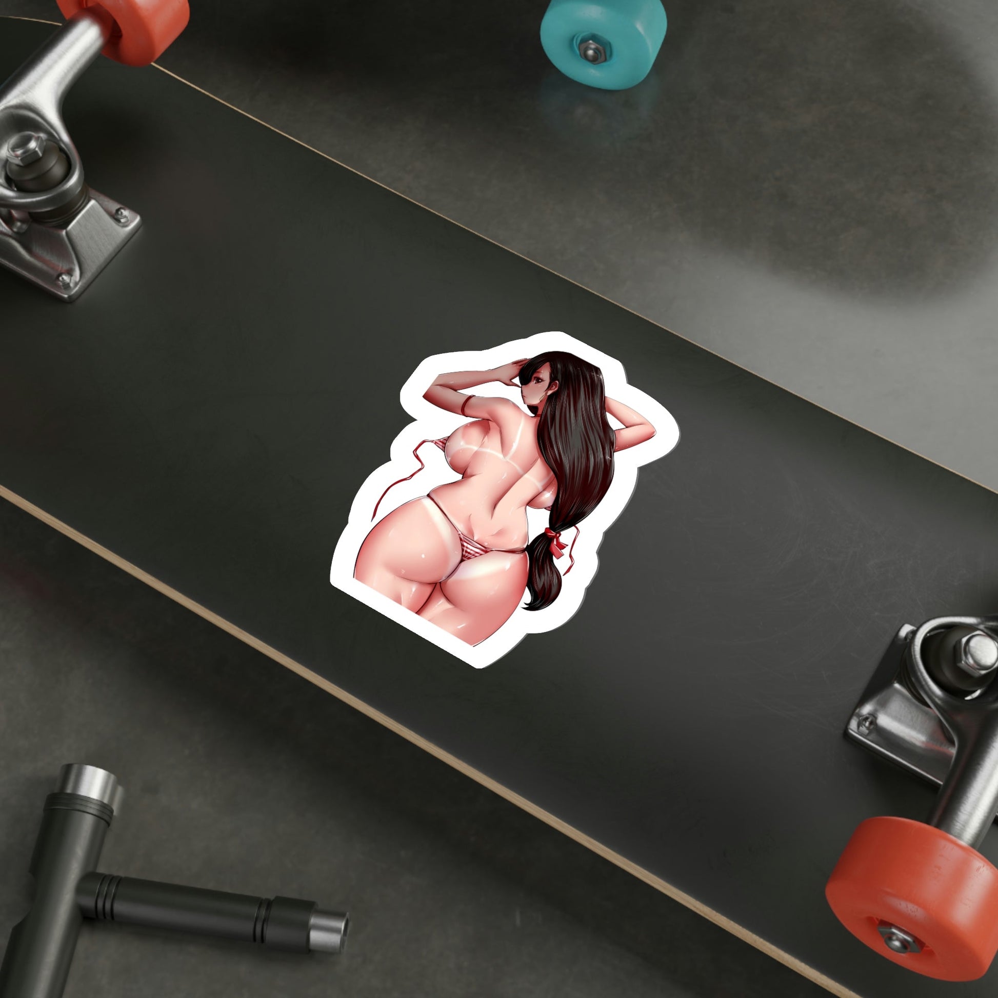 Final Fantasy VII - Tifa Lockhart v2 (Anime/Ecchi/Waifu) STICKER Vinyl Die-Cut Decal-The Sticker Space