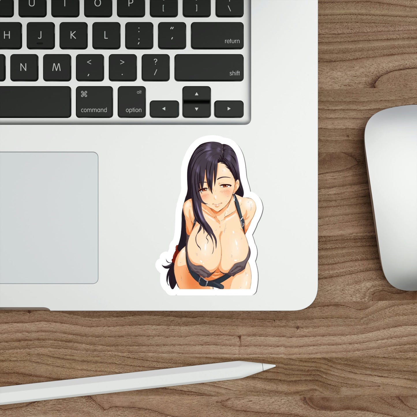 Final Fantasy VII - Tifa Lockhart v3 (Anime/Ecchi/Waifu) STICKER Vinyl Die-Cut Decal-The Sticker Space