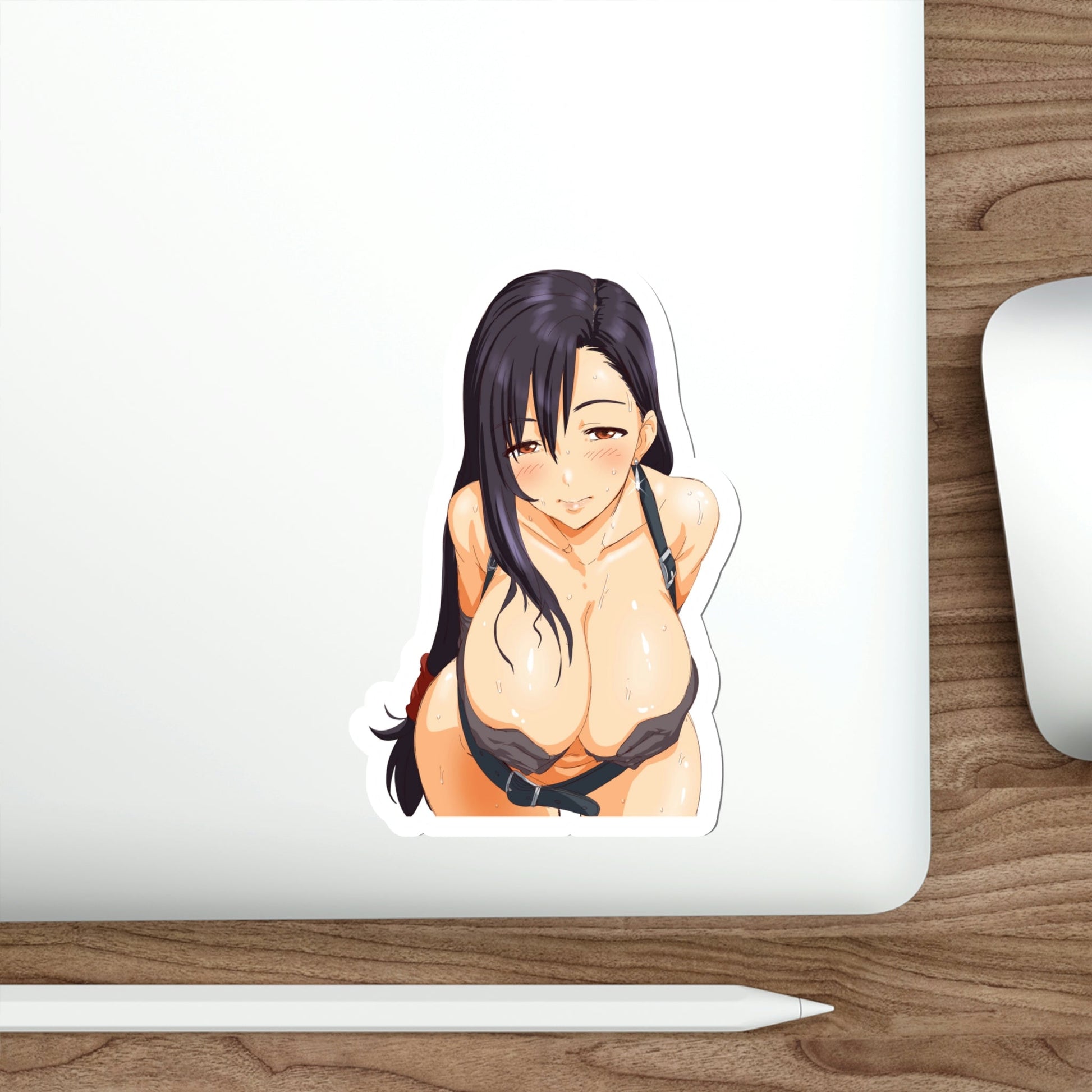 Final Fantasy VII - Tifa Lockhart v3 (Anime/Ecchi/Waifu) STICKER Vinyl Die-Cut Decal-The Sticker Space