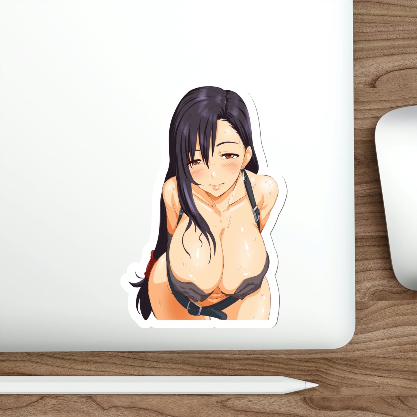 Final Fantasy VII - Tifa Lockhart v3 (Anime/Ecchi/Waifu) STICKER Vinyl Die-Cut Decal-The Sticker Space