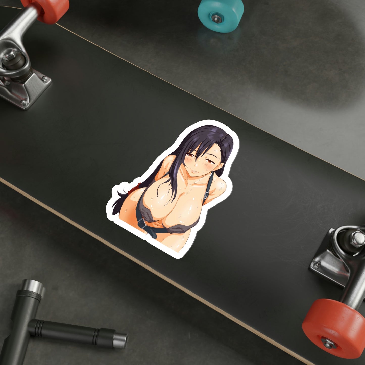 Final Fantasy VII - Tifa Lockhart v3 (Anime/Ecchi/Waifu) STICKER Vinyl Die-Cut Decal-The Sticker Space