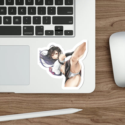 Final Fantasy VII - Tifa Lockhart v4 (Anime/Ecchi/Waifu) STICKER Vinyl Die-Cut Decal-The Sticker Space