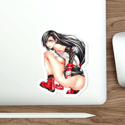 Final Fantasy VII - Tifa Lockhart v5 (Anime/Ecchi/Waifu) STICKER Vinyl Die-Cut Decal-The Sticker Space