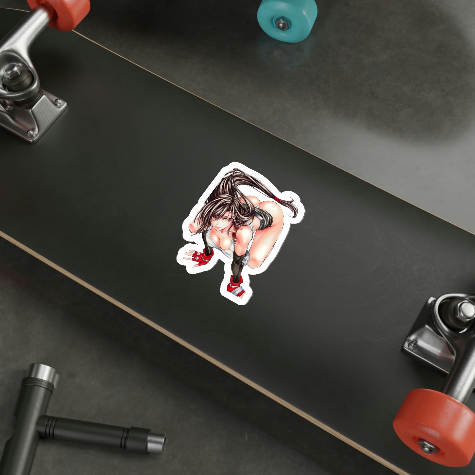 Final Fantasy VII - Tifa Lockhart v7 (Anime/Ecchi/Waifu) STICKER Vinyl Die-Cut Decal-The Sticker Space