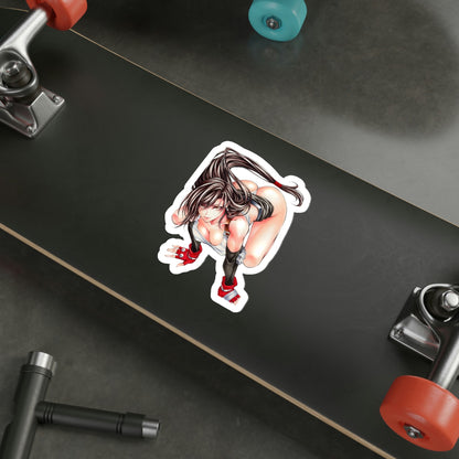 Final Fantasy VII - Tifa Lockhart v7 (Anime/Ecchi/Waifu) STICKER Vinyl Die-Cut Decal-The Sticker Space