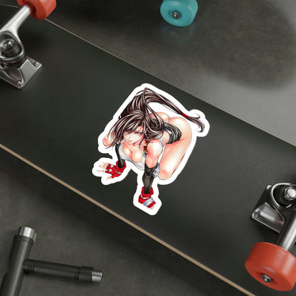 Final Fantasy VII - Tifa Lockhart v7 (Anime/Ecchi/Waifu) STICKER Vinyl Die-Cut Decal-The Sticker Space