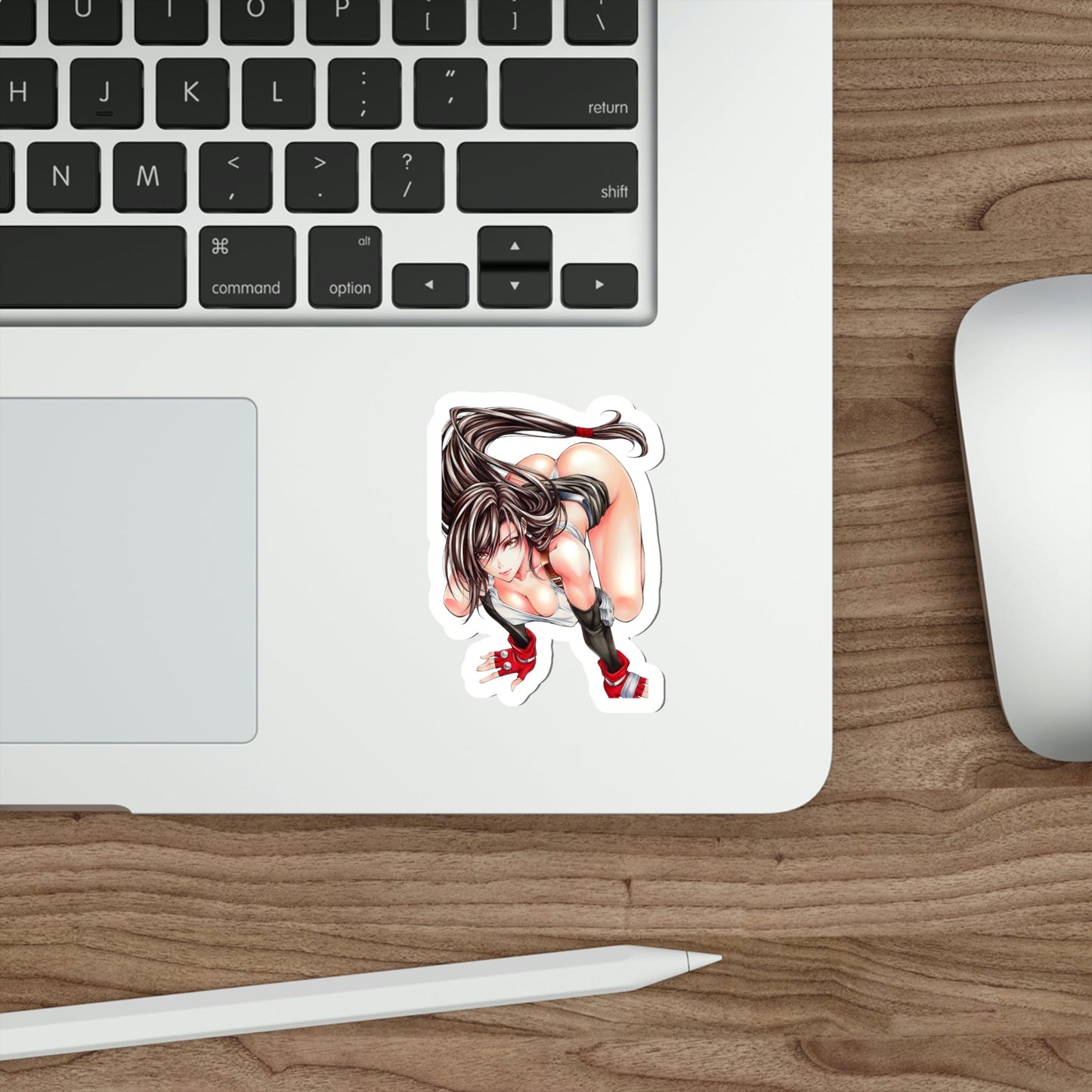 Final Fantasy VII - Tifa Lockhart v7 (Anime/Ecchi/Waifu) STICKER Vinyl Die-Cut Decal-The Sticker Space