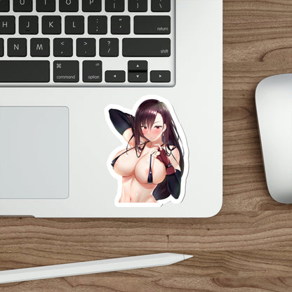 Final Fantasy VII - Tifa Lockhart v8 (Anime/Ecchi/Waifu) STICKER Vinyl Die-Cut Decal-The Sticker Space