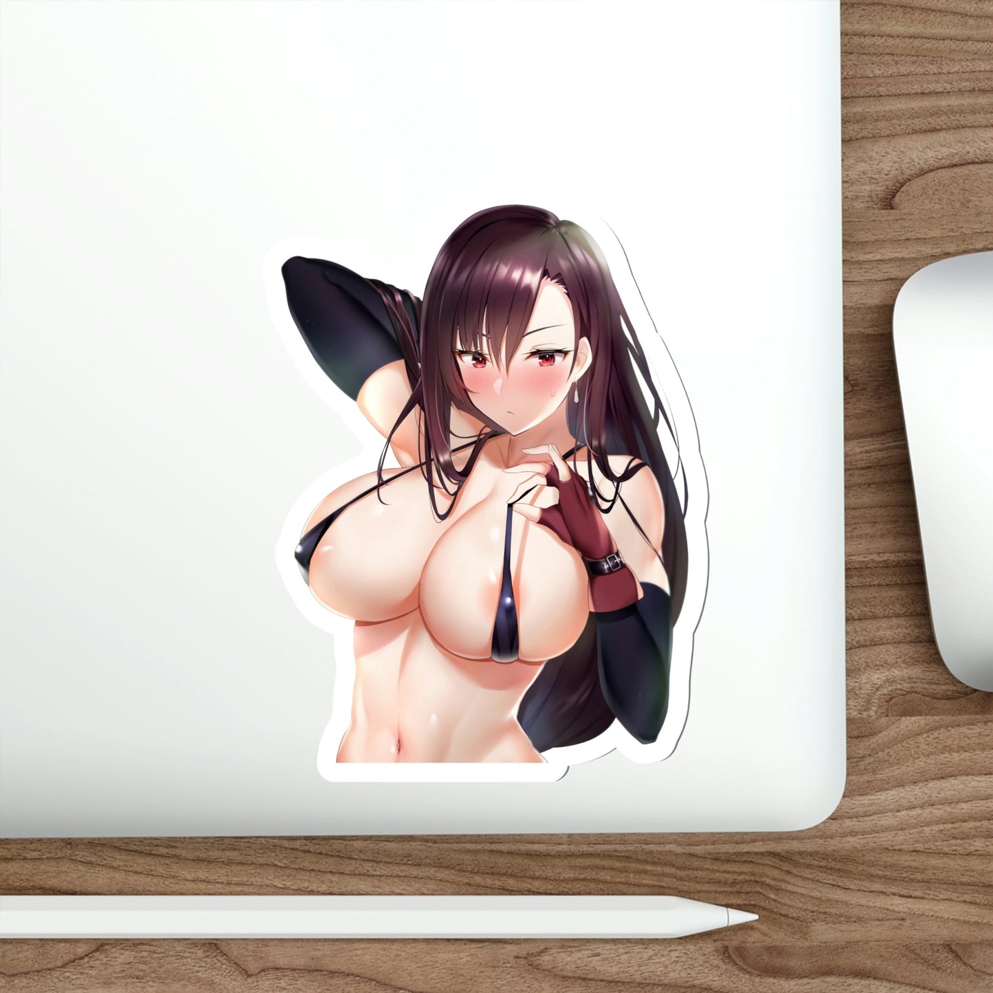 Final Fantasy VII - Tifa Lockhart v8 (Anime/Ecchi/Waifu) STICKER Vinyl Die-Cut Decal-The Sticker Space