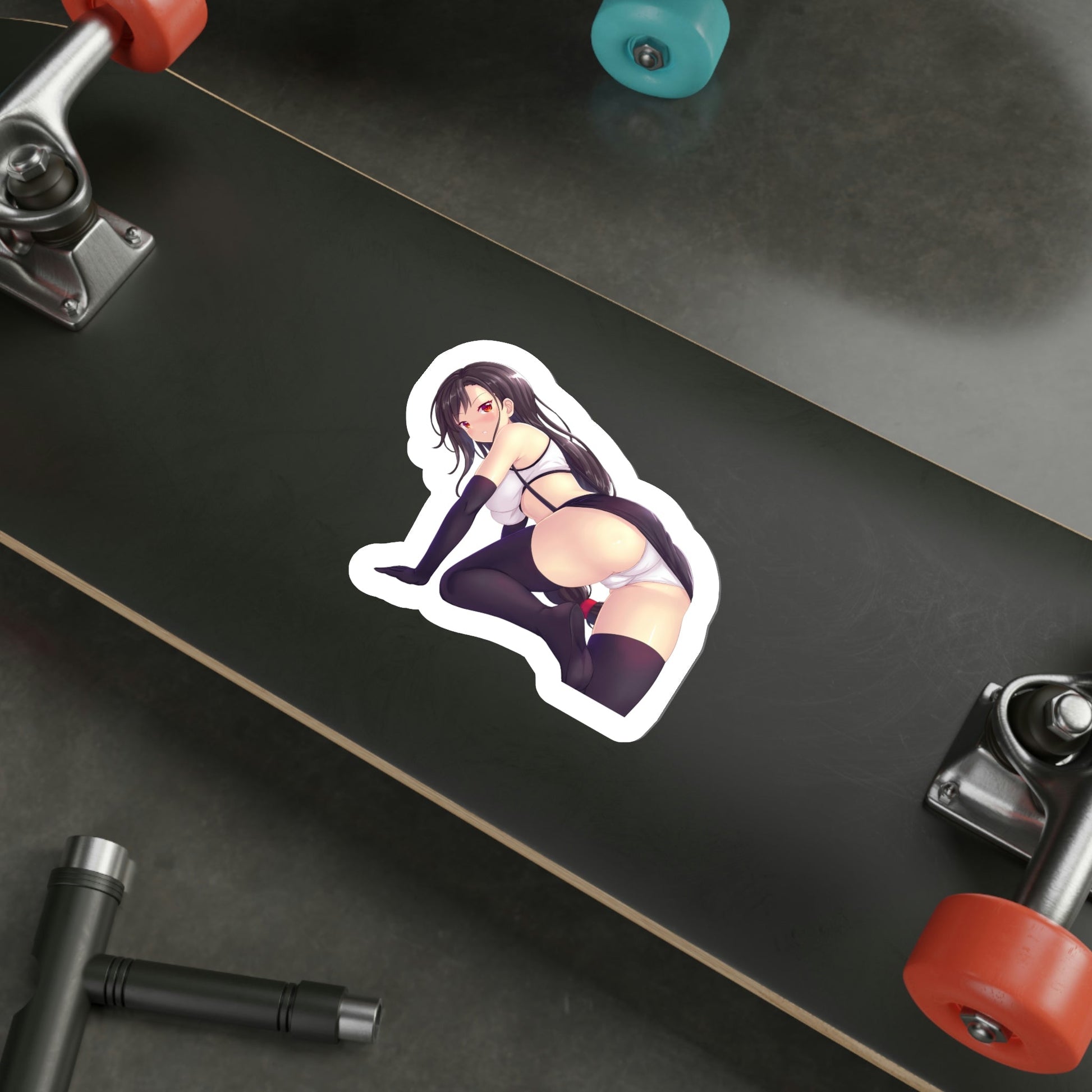 Final Fantasy VII - Tifa Lockhart v9 (Anime/Ecchi/Waifu) STICKER Vinyl Die-Cut Decal-The Sticker Space