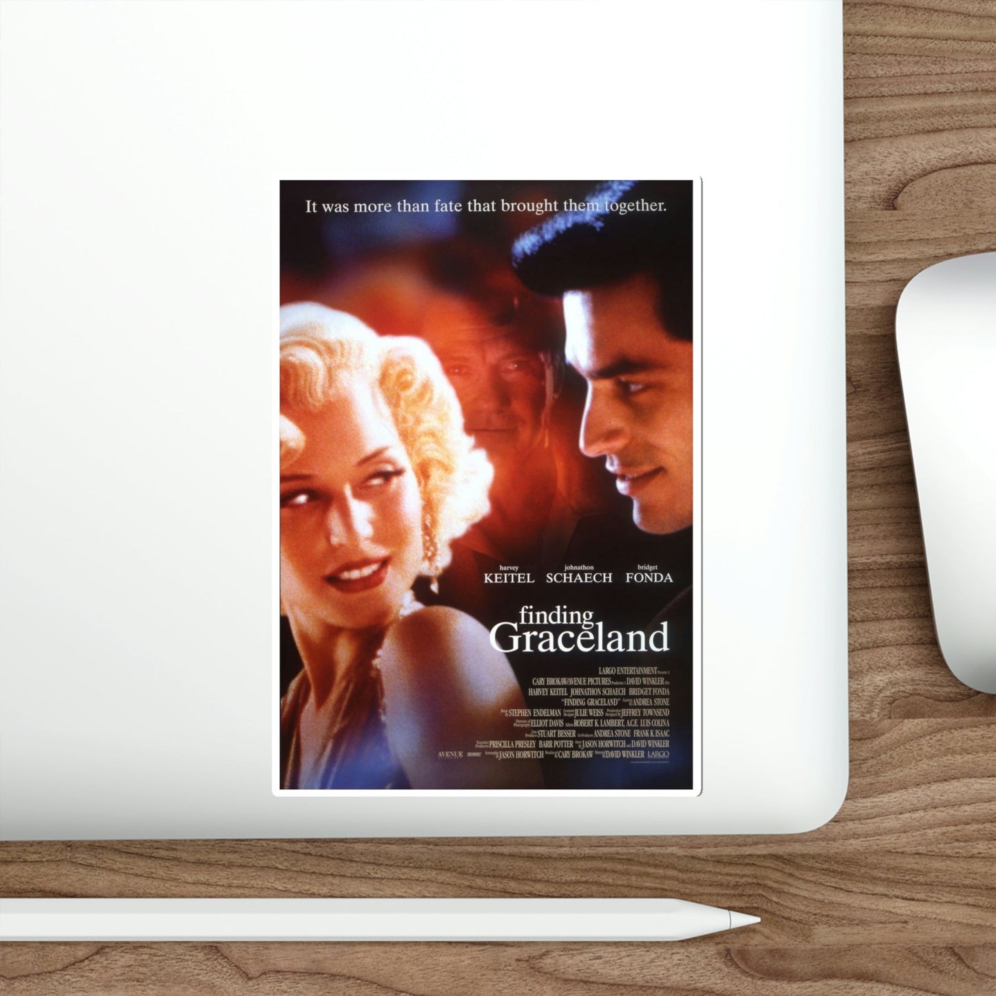 Finding Graceland 1998 Movie Poster STICKER Vinyl Die-Cut Decal-The Sticker Space