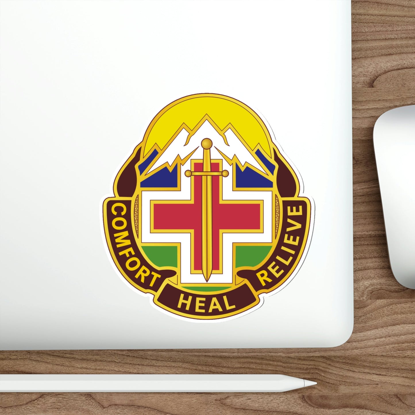 Fitzsimons Medical Center (U.S. Army) STICKER Vinyl Die-Cut Decal-The Sticker Space