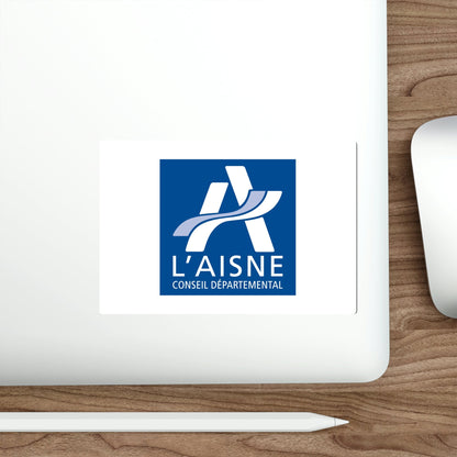 Flag of Aisne France STICKER Vinyl Die-Cut Decal-The Sticker Space