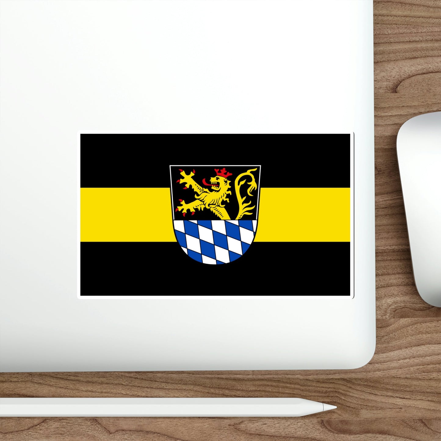 Flag of Amberg Germany STICKER Vinyl Die-Cut Decal-The Sticker Space