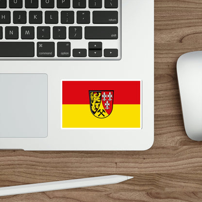 Flag of Amberg Sulzbach Germany STICKER Vinyl Die-Cut Decal-The Sticker Space