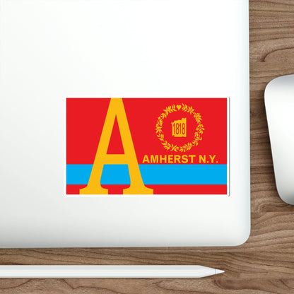 Flag of Amherst New York USA STICKER Vinyl Die-Cut Decal-The Sticker Space