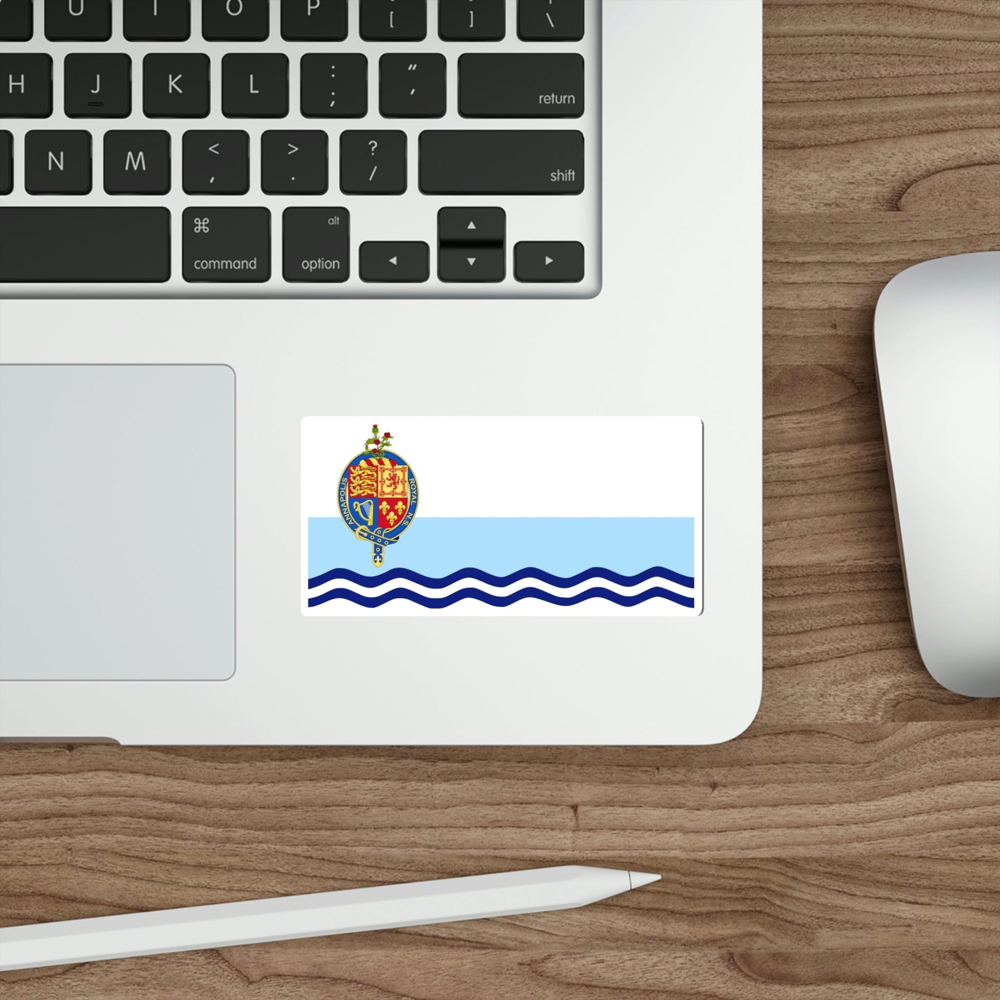 Flag of Annapolis Royal Canada STICKER Vinyl Die-Cut Decal-The Sticker Space