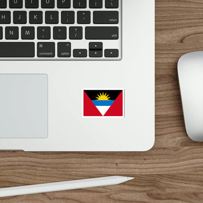 Flag of Antigua and Barbuda STICKER Vinyl Die-Cut Decal-The Sticker Space