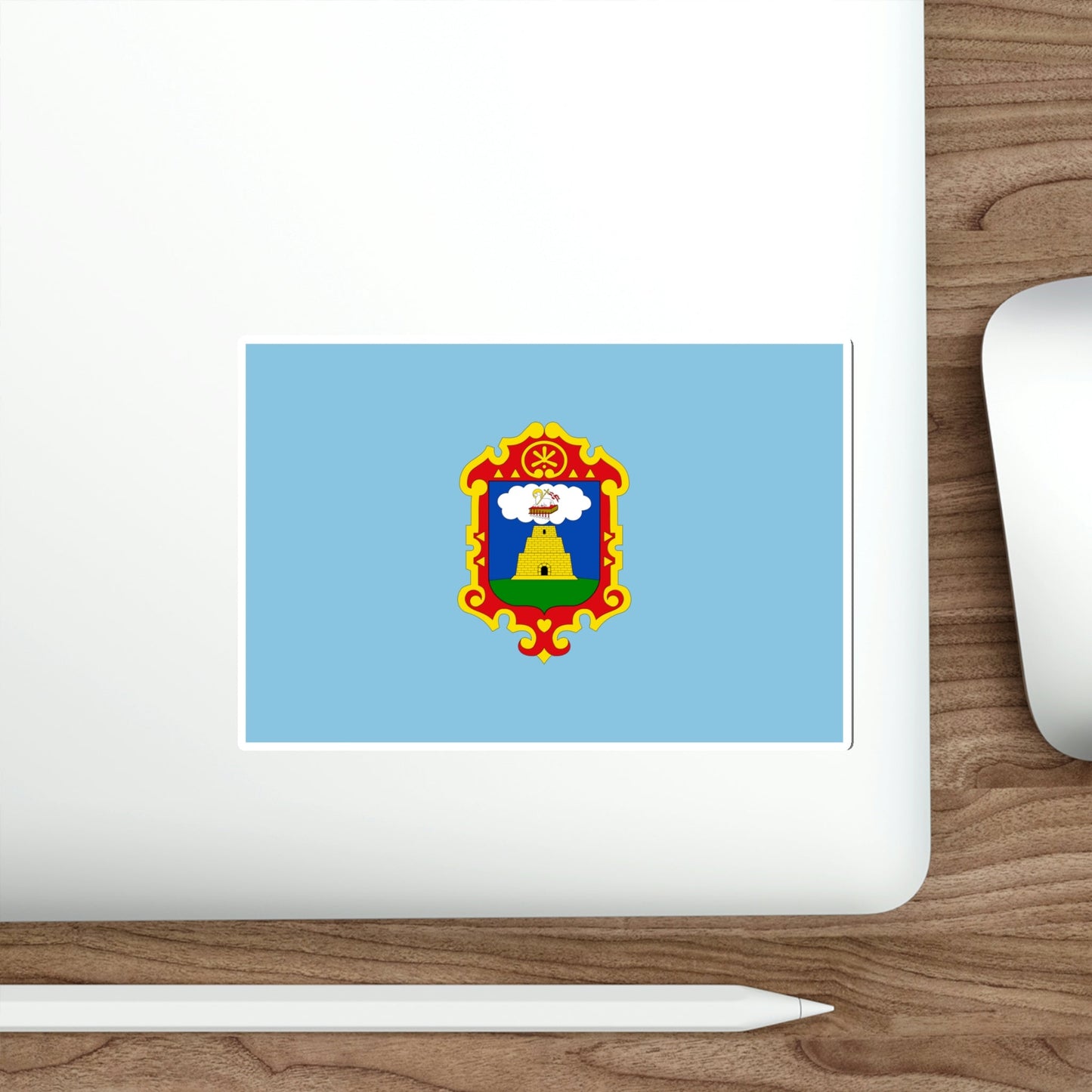 Flag of Ayacucho capital of the Ayacucho Region Peru STICKER Vinyl Die-Cut Decal-The Sticker Space