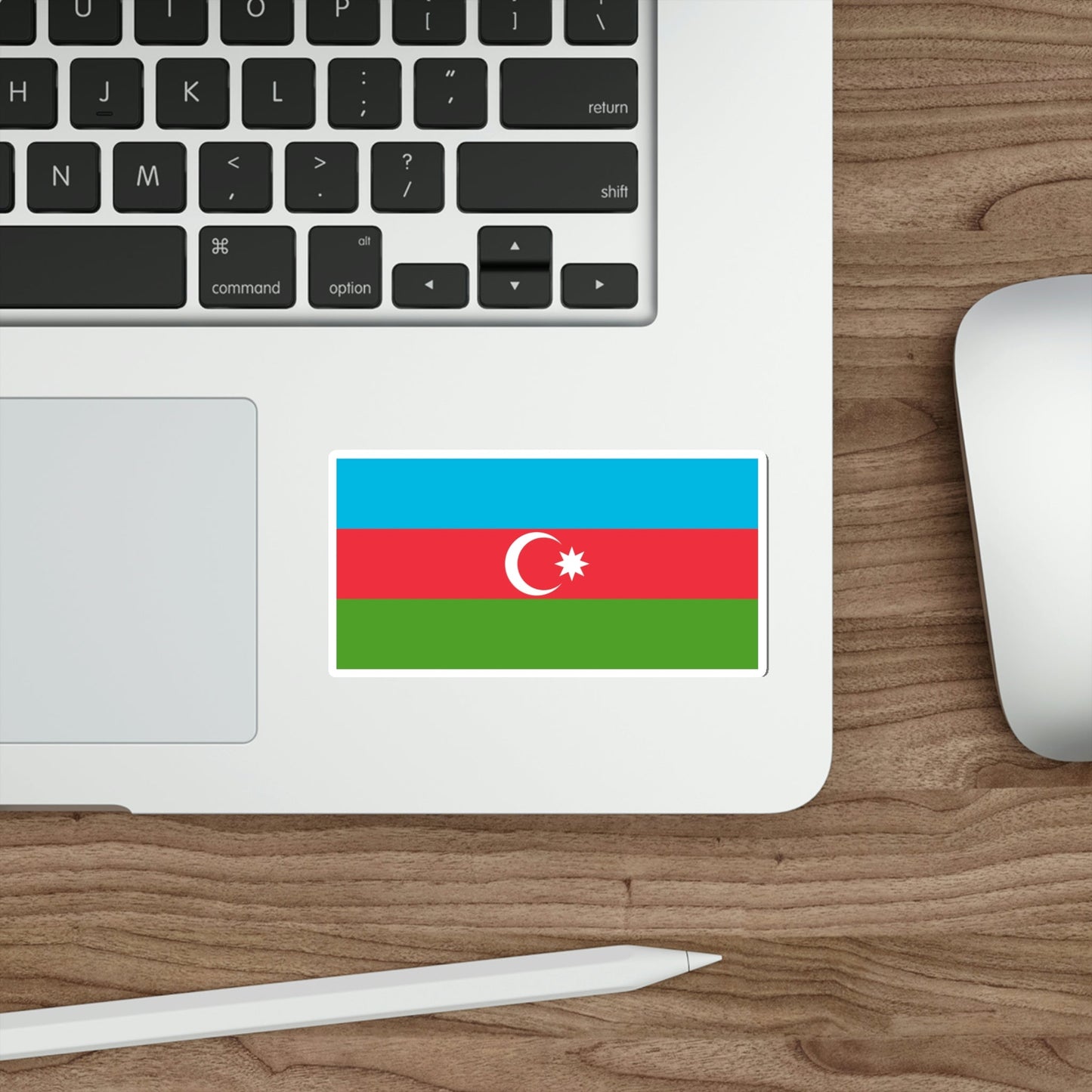 Flag of Azerbaijan STICKER Vinyl Die-Cut Decal-The Sticker Space