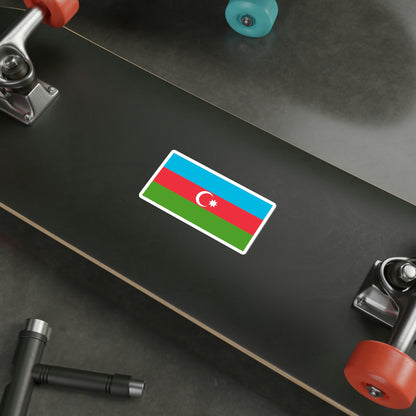 Flag of Azerbaijan STICKER Vinyl Die-Cut Decal-The Sticker Space