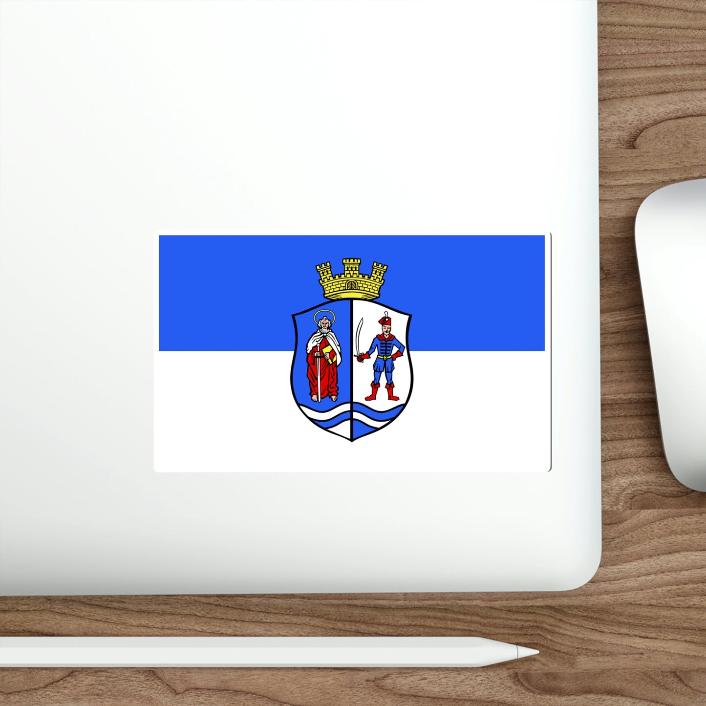 Flag of Bács Kiskun County Hungary STICKER Vinyl Die-Cut Decal-The Sticker Space