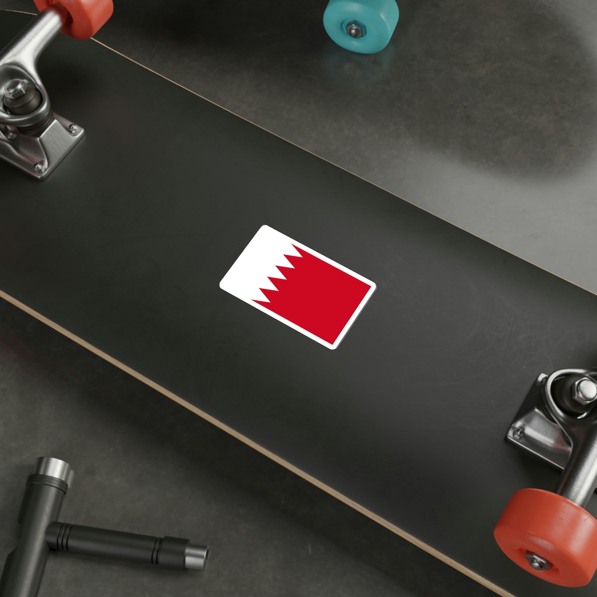 Flag of Bahrain STICKER Vinyl Die-Cut Decal-The Sticker Space