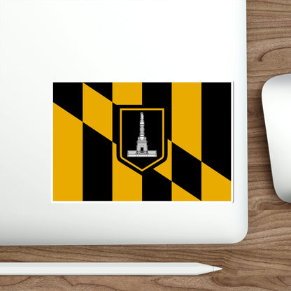 Flag of Baltimore Maryland USA STICKER Vinyl Die-Cut Decal-The Sticker Space