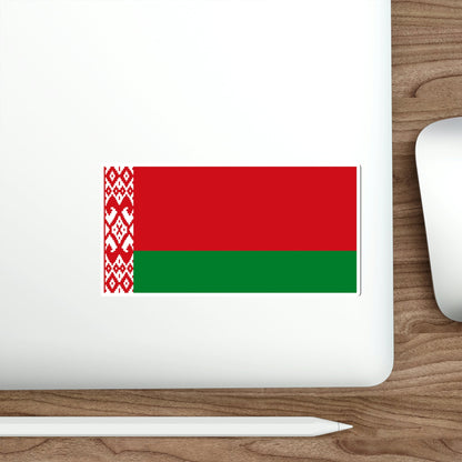 Flag of Belarus STICKER Vinyl Die-Cut Decal-The Sticker Space