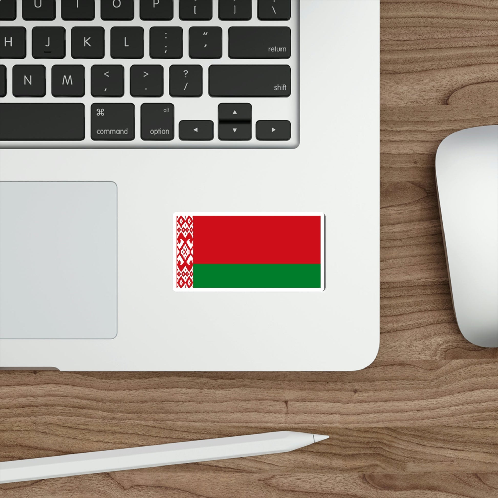 Flag of Belarus STICKER Vinyl Die-Cut Decal-The Sticker Space