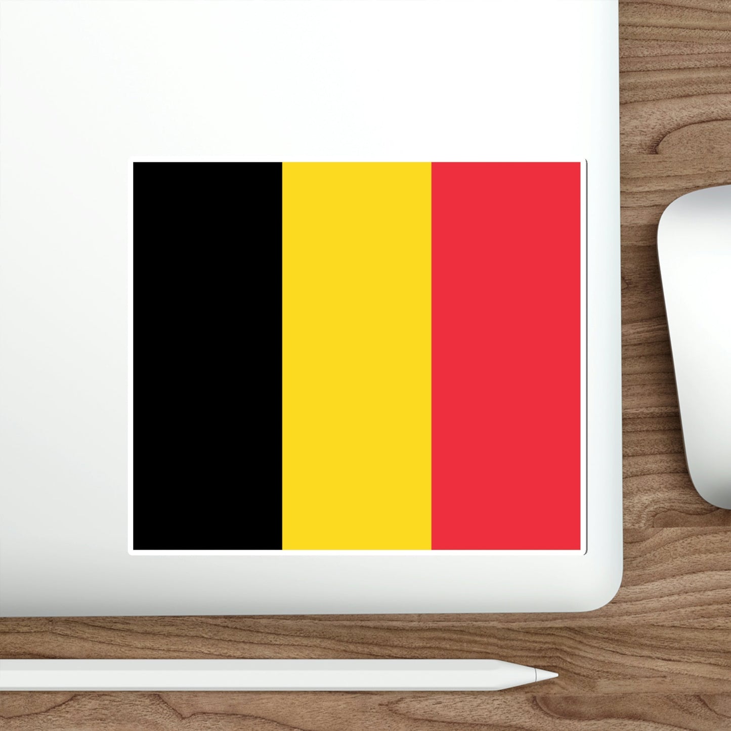 Flag of Belgium STICKER Vinyl Die-Cut Decal-The Sticker Space