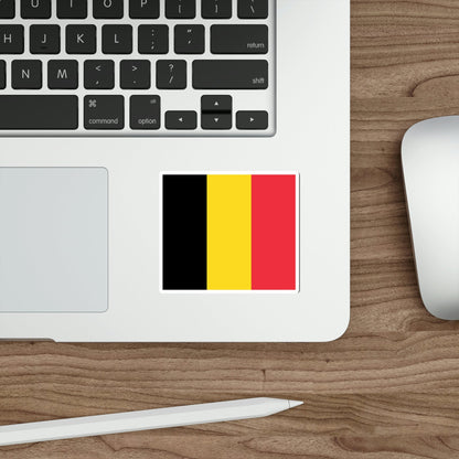 Flag of Belgium STICKER Vinyl Die-Cut Decal-The Sticker Space