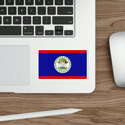 Flag of Belize STICKER Vinyl Die-Cut Decal-The Sticker Space