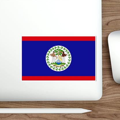 Flag of Belize STICKER Vinyl Die-Cut Decal-The Sticker Space