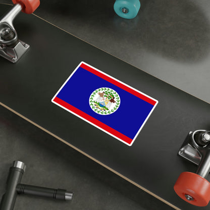 Flag of Belize STICKER Vinyl Die-Cut Decal-The Sticker Space